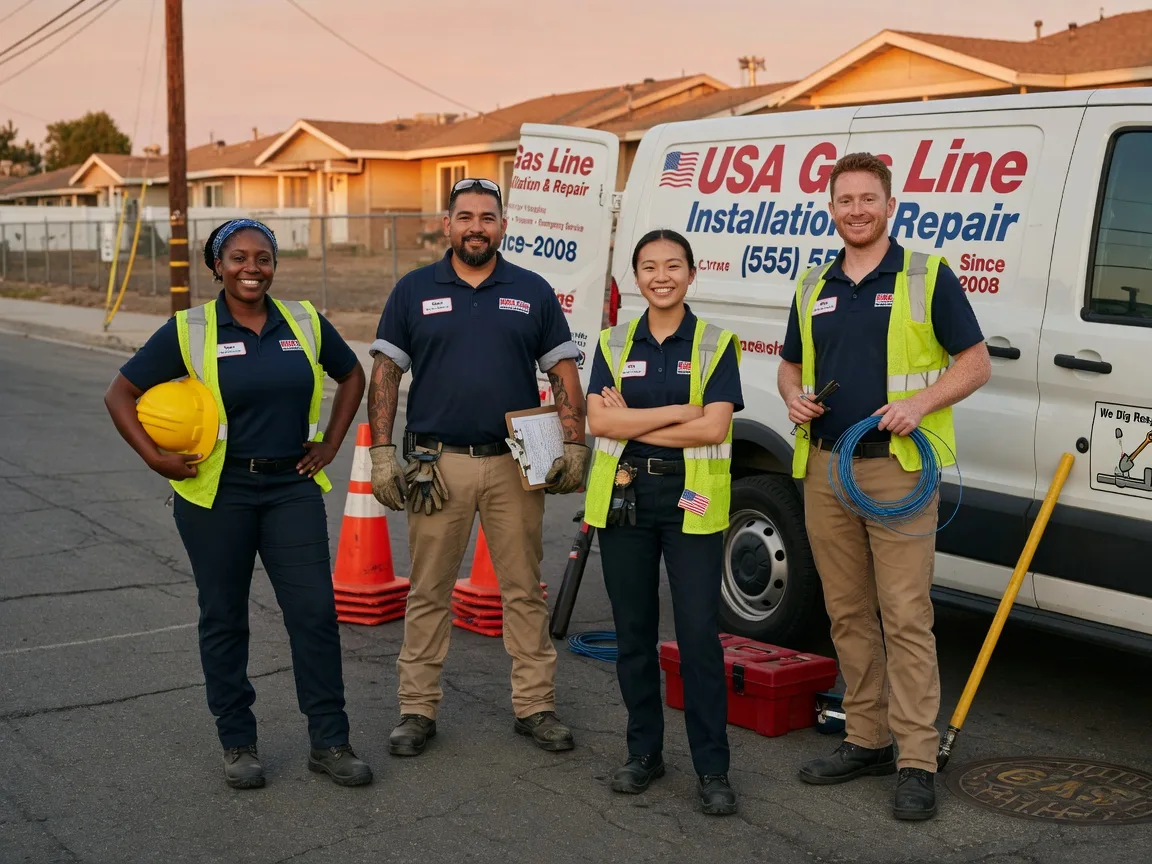 Gas Line Installation company in Evansville, IL