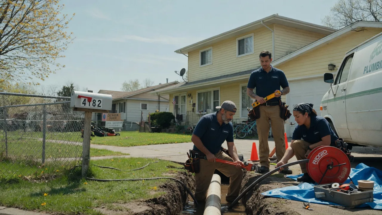Gas Line Repair in Evansville, IL near me